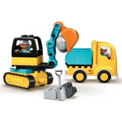 LEGO DUPLO 10931 Náklaďák a bagr LEGO DUPLO 10931 Náklaďák a bagr